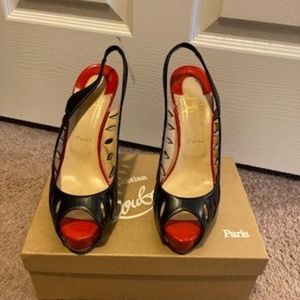 christian louboutin worn twice